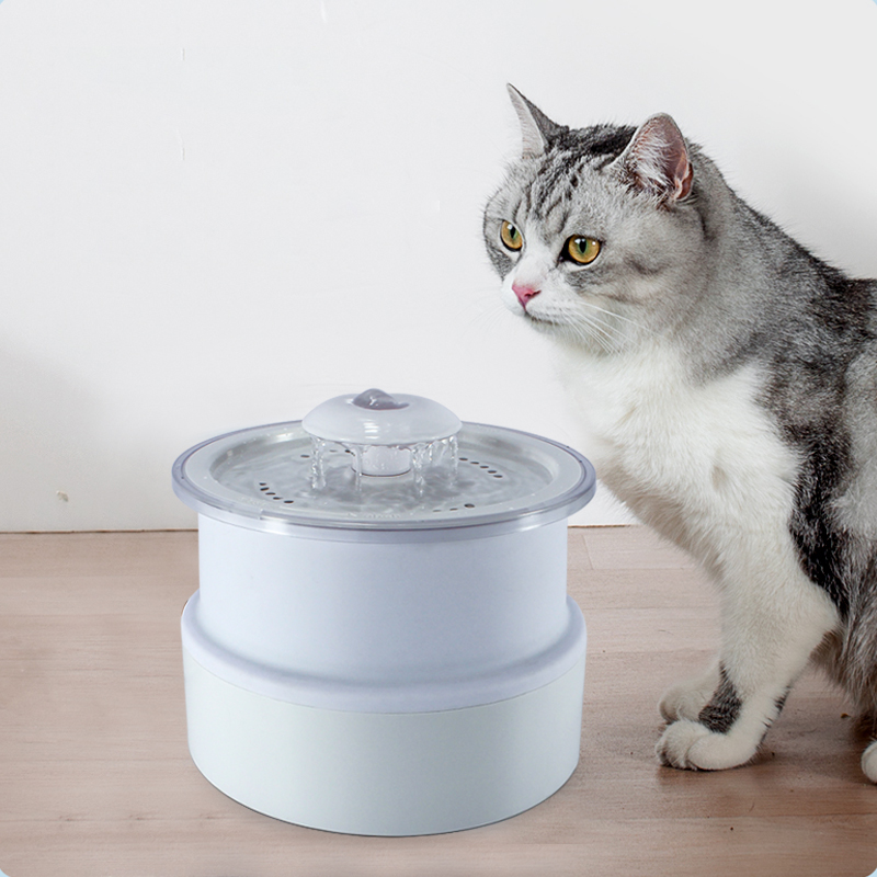 Material de calitate alimentară BPA Fântâna pentru pisici gratuite pentru animale de companie pliabile